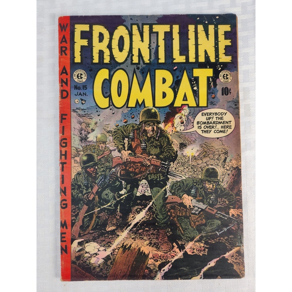 Frontline‎ Combat # 15 Jan 1954 Vintage Comic Very Fine